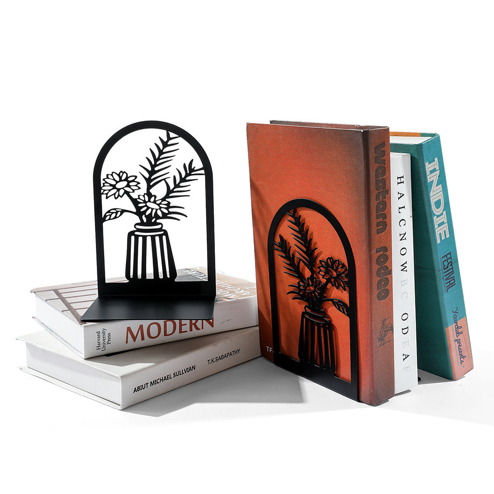 Floral Design Bookends