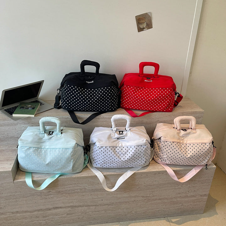 Stylish Polka Dot Travel Duffel Bag Kalsten