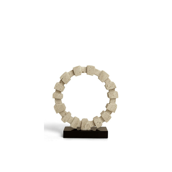 Contemporary Decorative Circle Sculpture