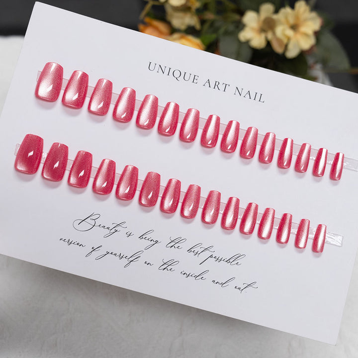 Glossy Acrylic Press-On Nail Set