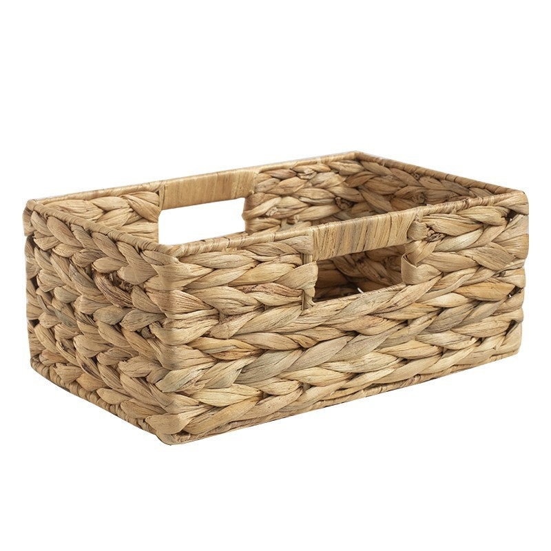 Handcrafted Natural Woven Storage Bin Kalsten