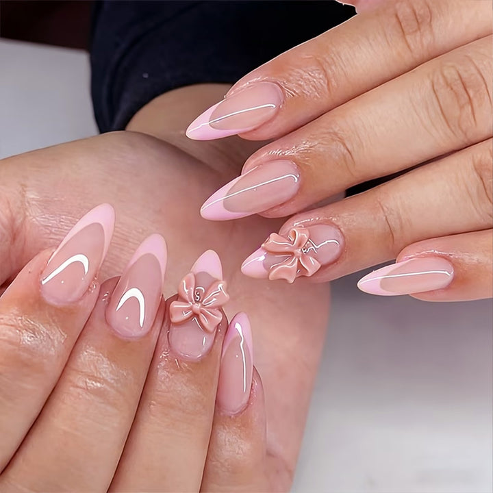 Detailed Nail Art Press-On Kit