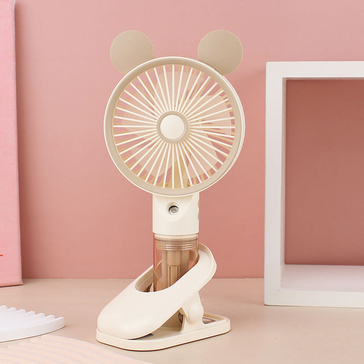 Women Portable Mini Fan with Spray Function Kalsten