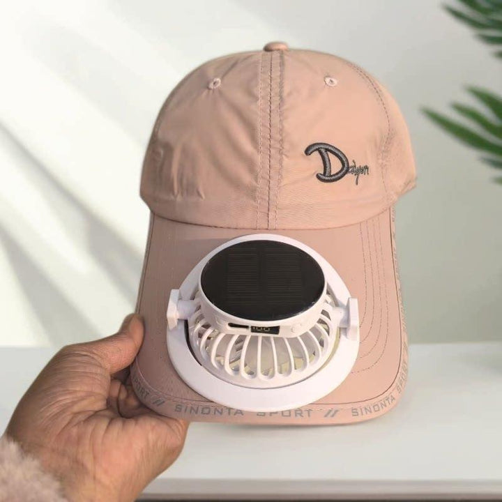 Multifunctional Basketball Cap with Removable Solar Fan and Adjustable Brim Kalsten