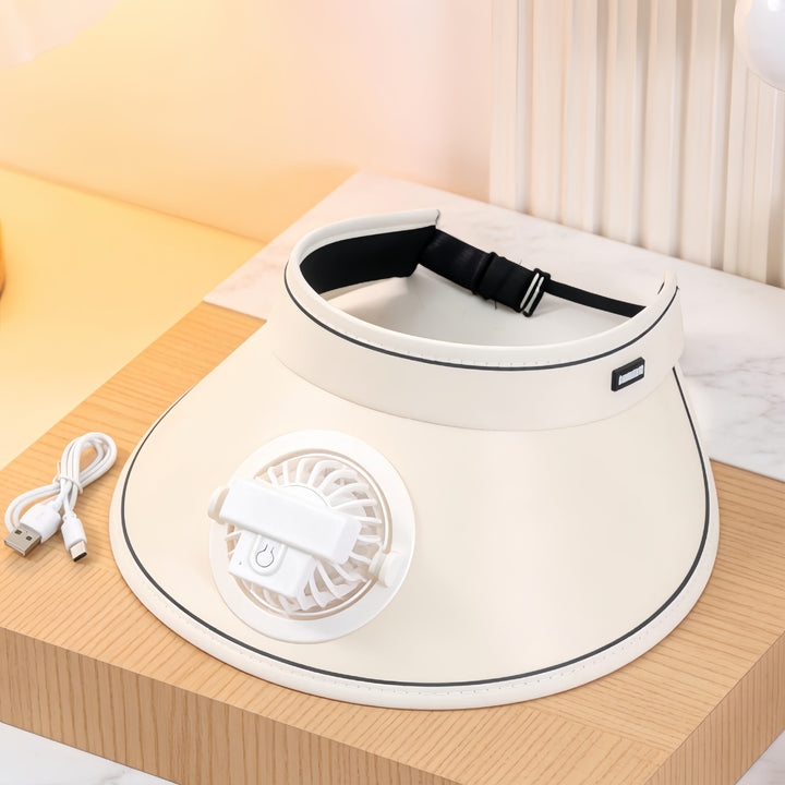 Women’s wearable cooling hood with integrated fan Kalsten