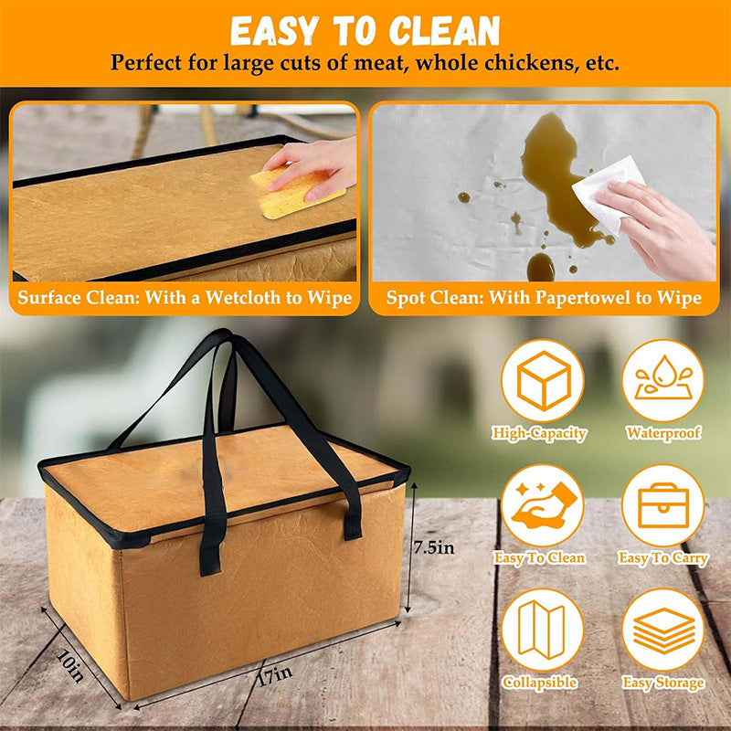 High-Quality Insulated Cooler Bag with Multi-Layered Heat and Cold Protection Kalsten
