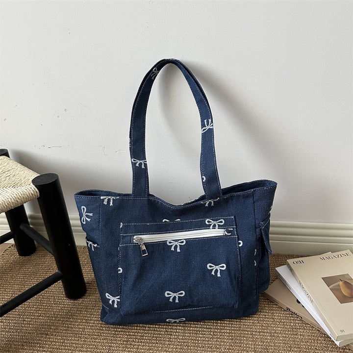 Casual Canvas Tote Bag