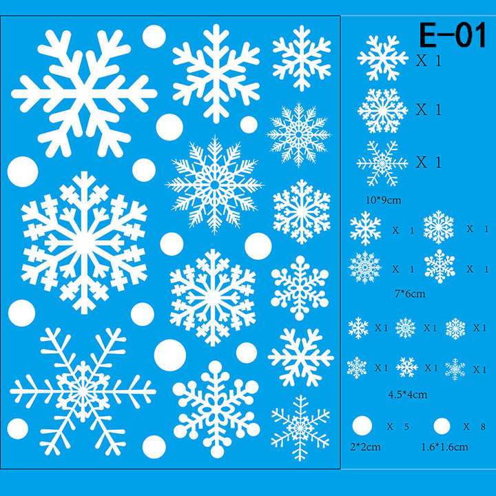 Festive Christmas Wall Decals Kalsten