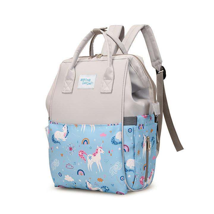 Eclectic Unicorn Design Diaper Backpack Kalsten