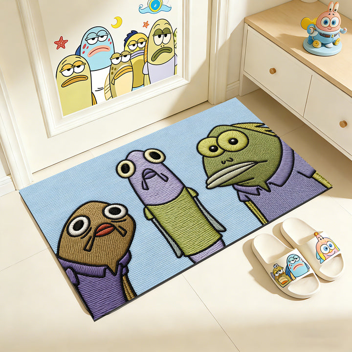 Cartoon Character Non-Slip Bath Mat Kalsten