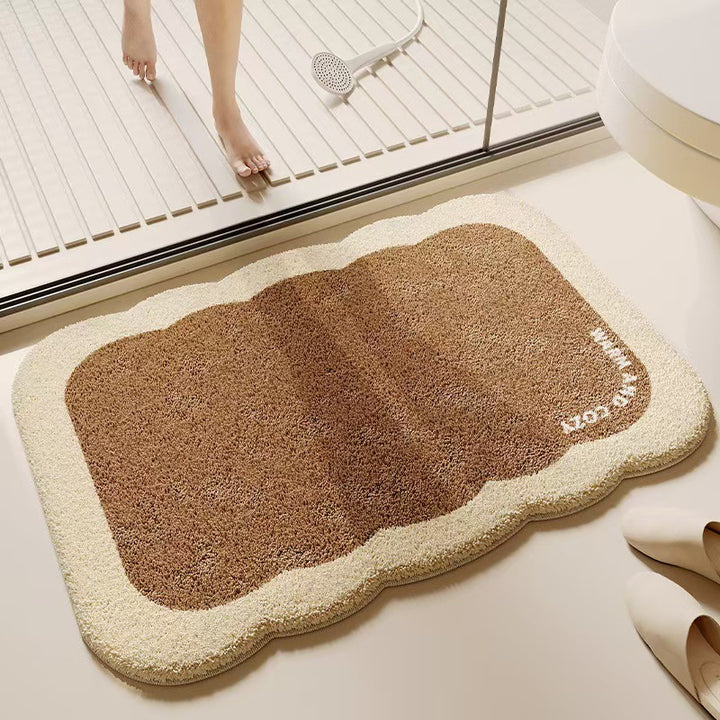 Artistic Plush Bath Mat