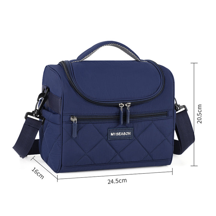 Insulated Zip-Top Lunch Tote