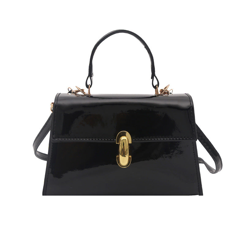 Luxury Patent Leather Satchel