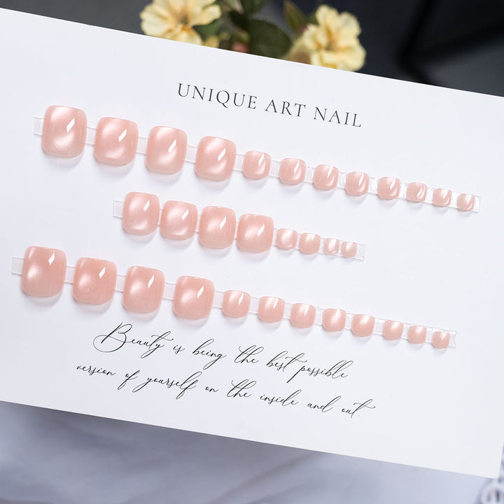 Elegant Metallic Nail Art