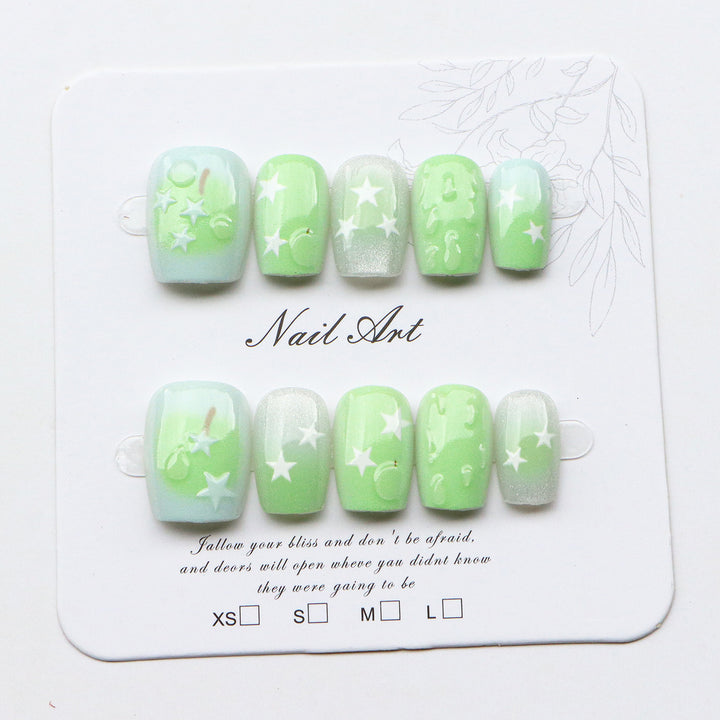 Artistic Starry Nail Set