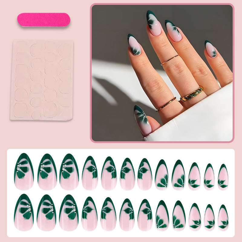 Artifical nails with elegant flower design Kalsten