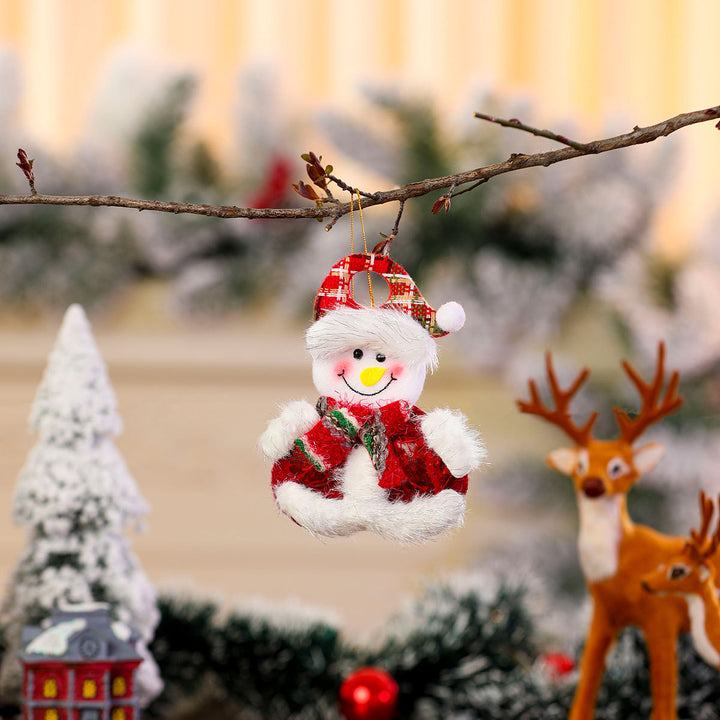 Plush Snowman Ornament Kalsten