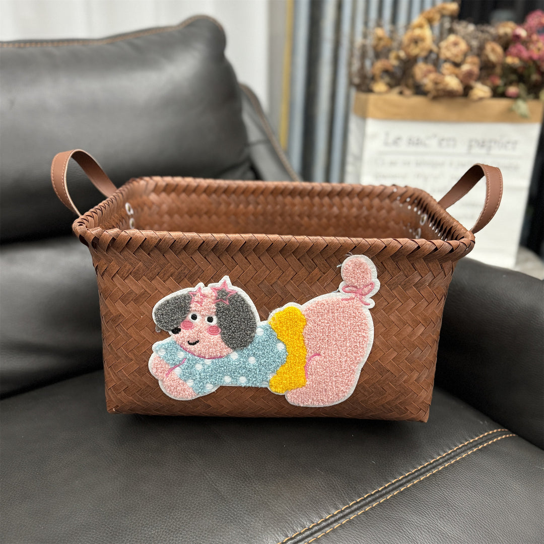 Woven storage basket Kalsten