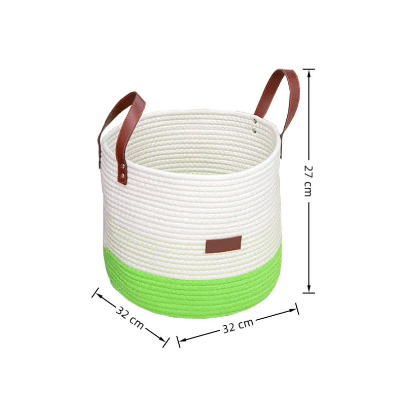 Decorative Woven Storage Bin Kalsten