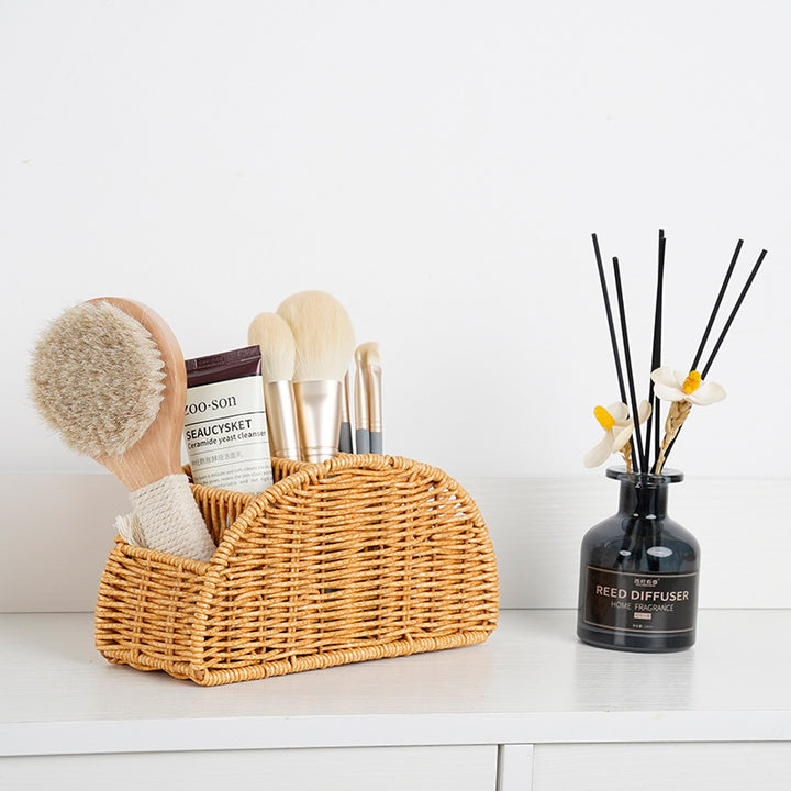 Woven Multi-Compartment Storage Caddy Kalsten