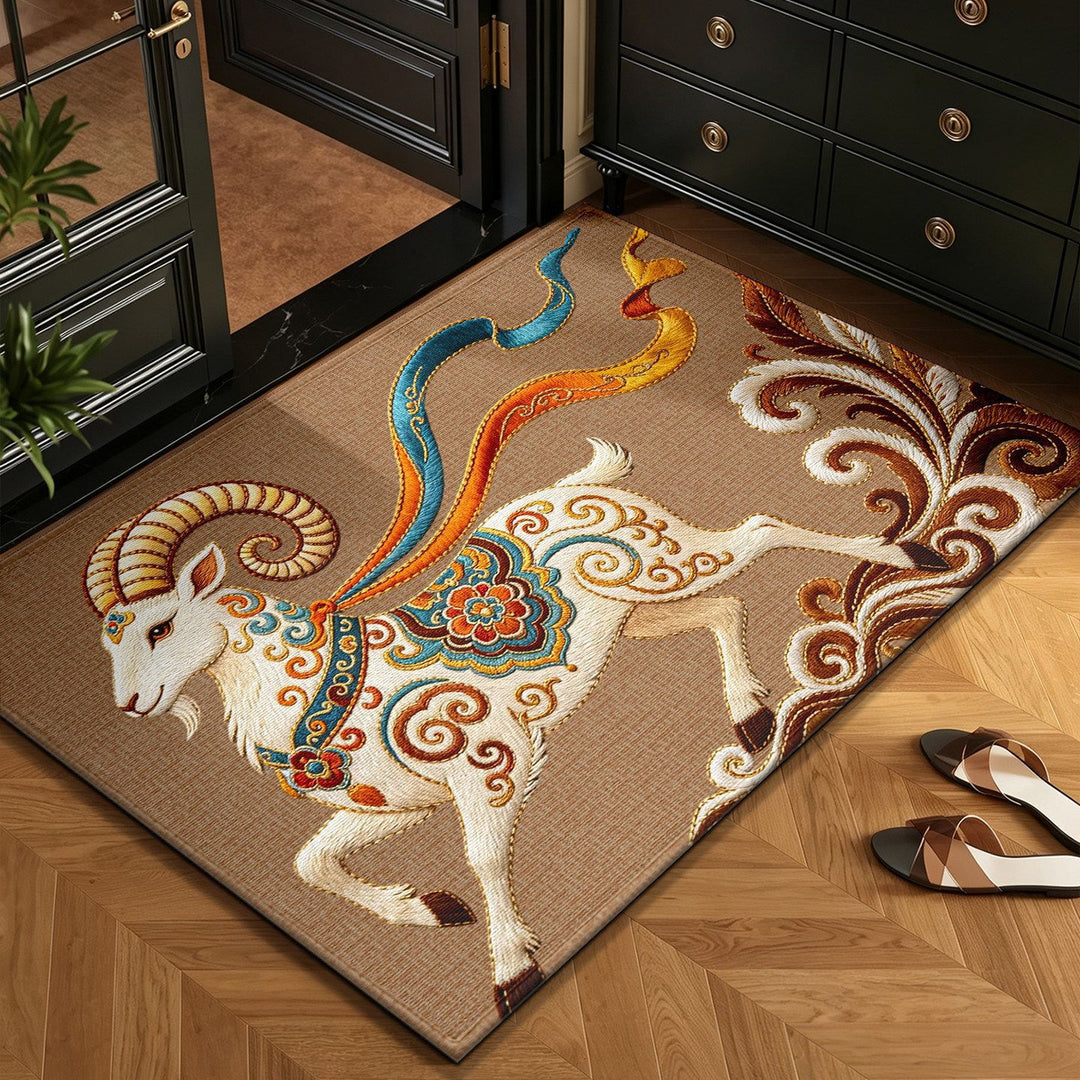 Artistic Themed Area Rug Kalsten