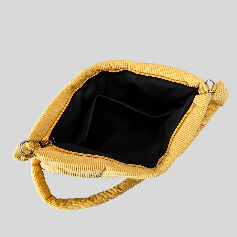 Quilted Soft Tote Bag