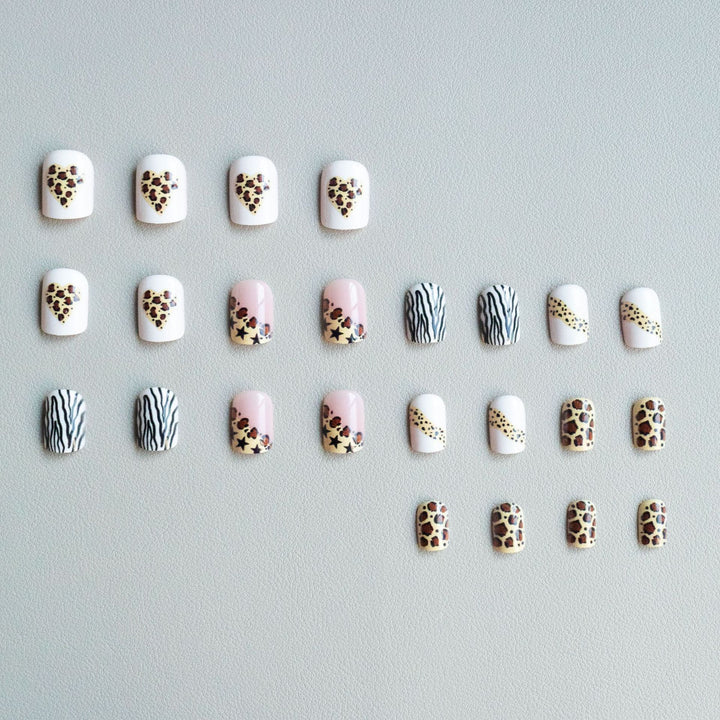 Trendy Animal Print Nail Art  1790957446