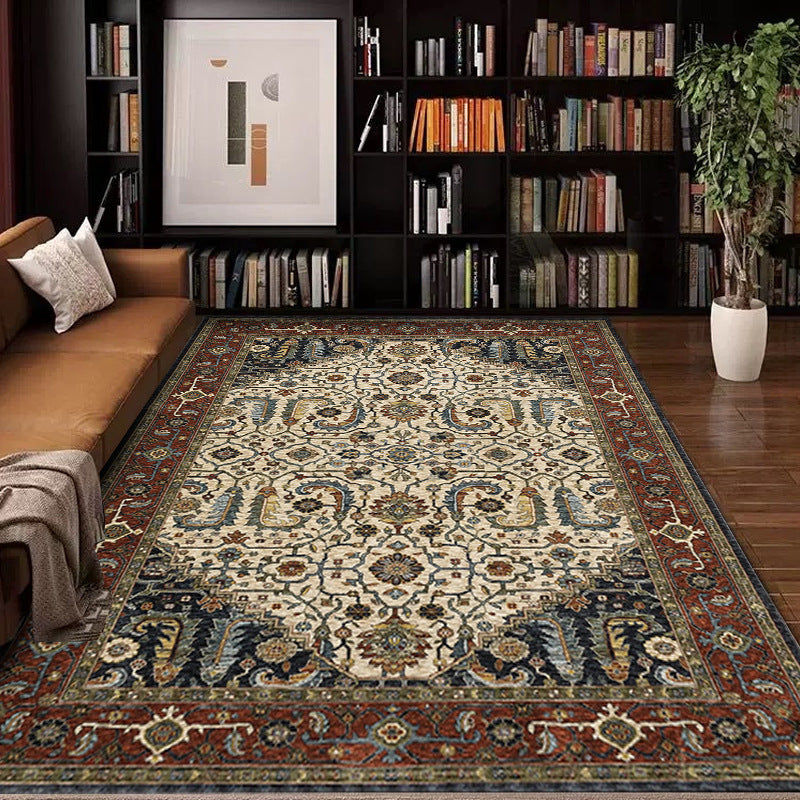 Vintage-Inspired Geometric Area Rug