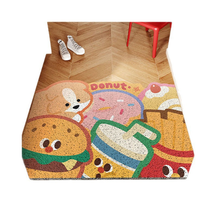 Whimsical Food-Themed Indoor Mat Kalsten