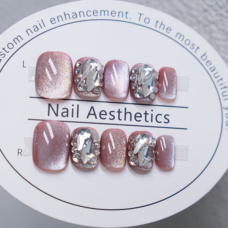 Glamorous Glitter Press-On Nails