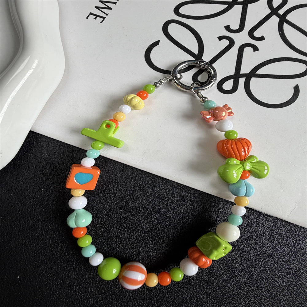 Colorful Decorative Charm Keychain Kalsten