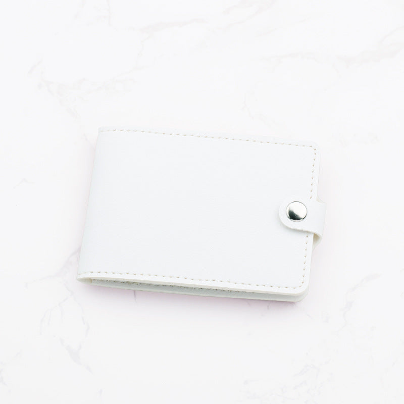 Compact Leather Card Wallet