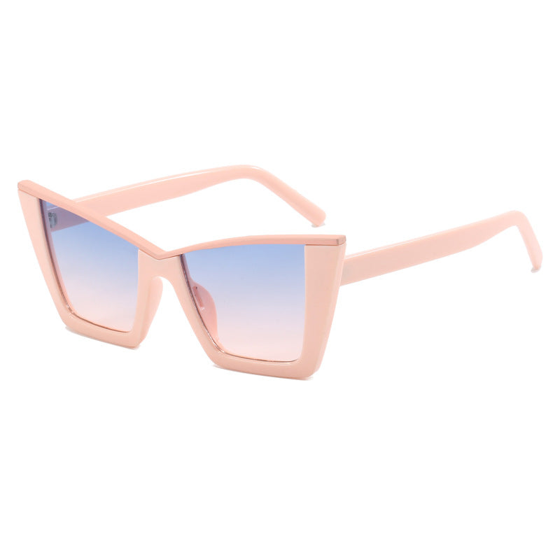Ladies square sunglasses with golden details Kalsten