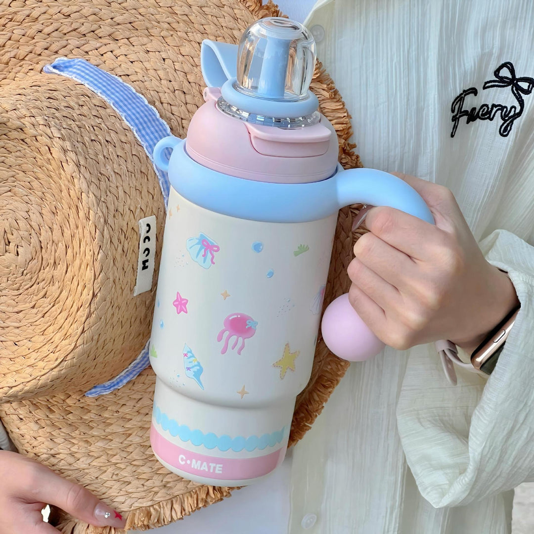 Women Insulated Drinking Bottle with Creative Components Kalsten