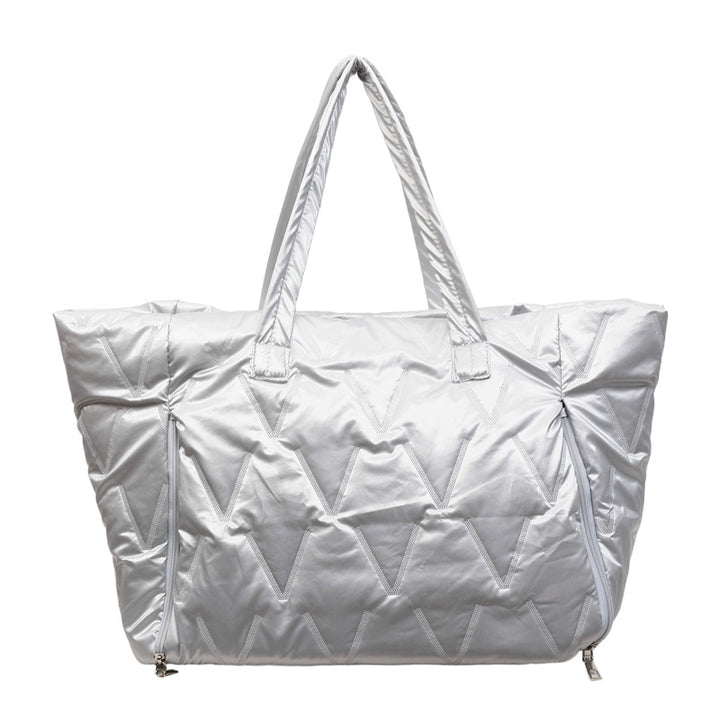 Spacious Quilted Travel Tote Kalsten