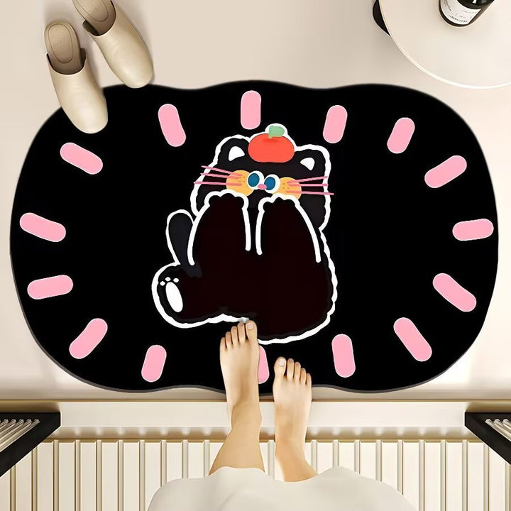 Cute Cartoon Bear Bath Mat Kalsten