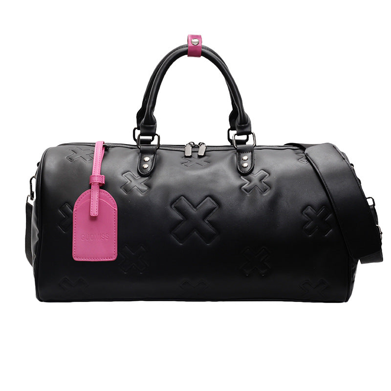 Durable Leather Weekend Duffel Bag Kalsten