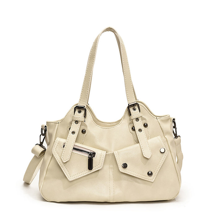 Multi-Pocket Utility Handbag