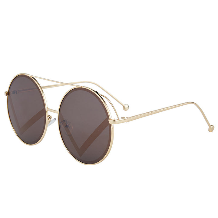 Women’s fashionable round sunglasses Kalsten