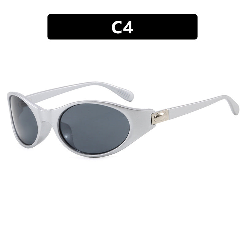Ladies stylish sunglasses in elegant oval design with protective UV filter Kalsten
