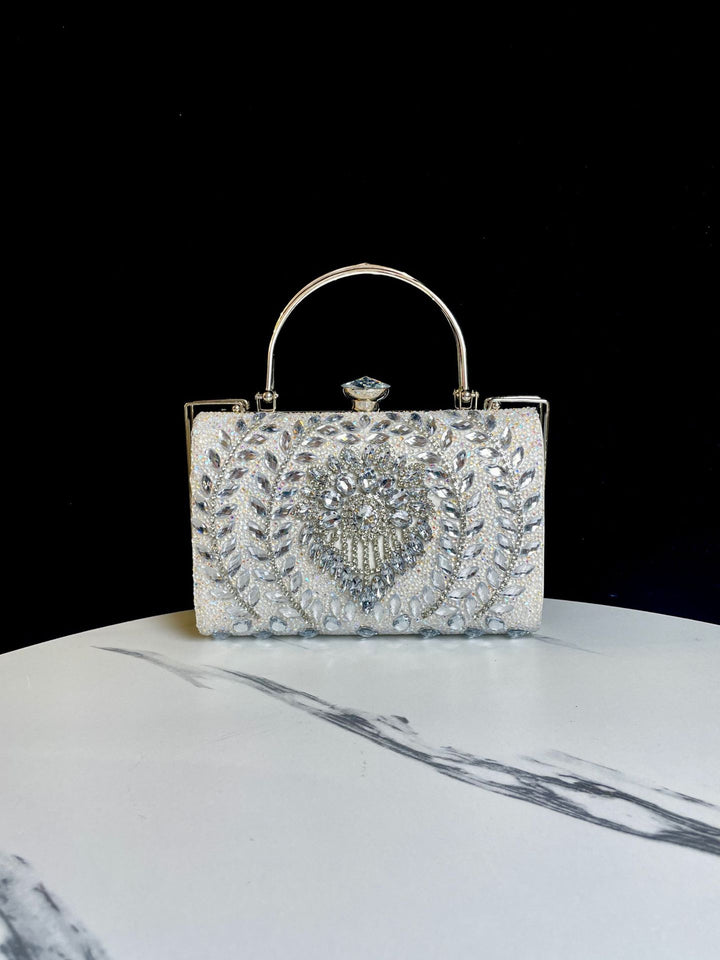 Ornate Beaded Evening Handbag