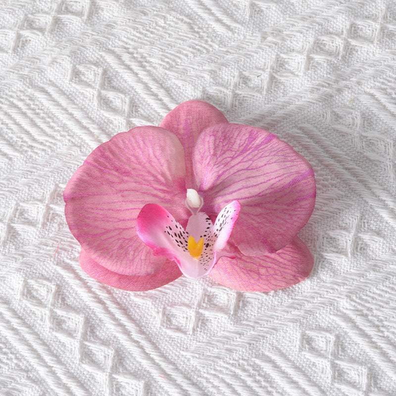 Artificial Orchid Hair Clip