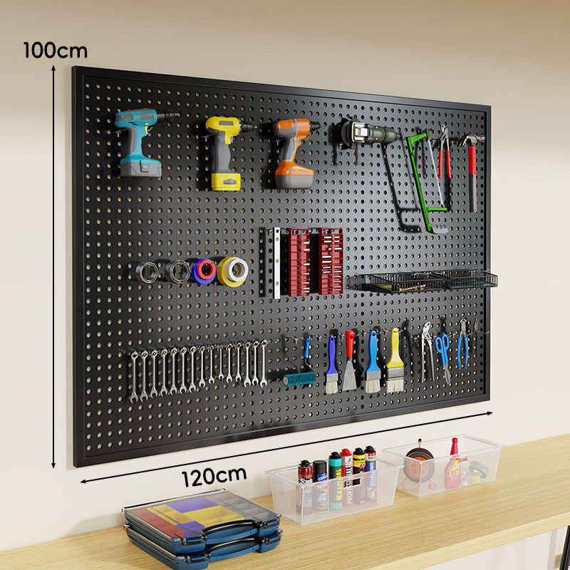 Pegboard Double-Prong Metal Hooks Compact Heavy-Duty Display Hangers