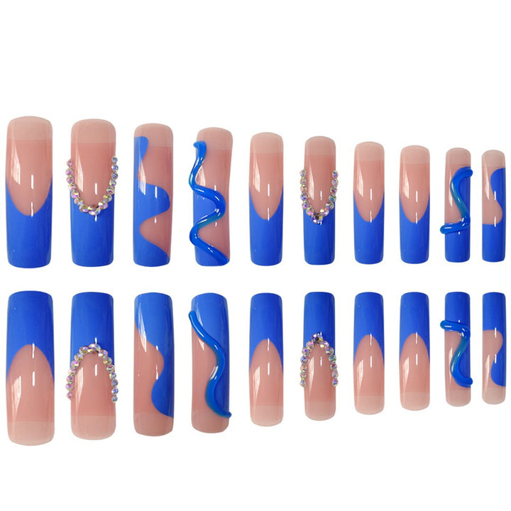 Sculpted Acrylic Nail Design Kalsten