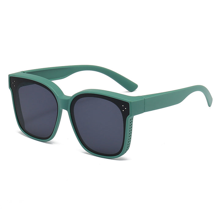 Women's fashionable square sunglasses with innovative ventilation system Kalsten