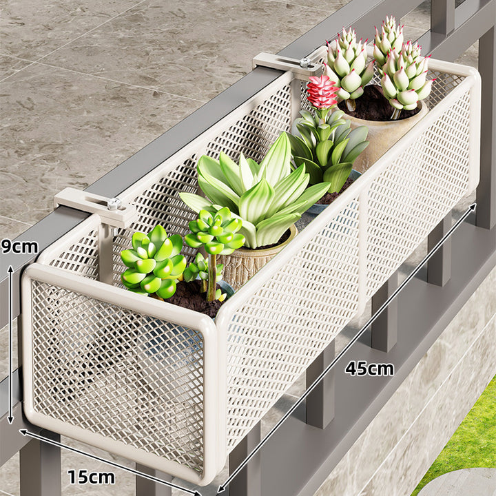 Balcony Rail Hanging Planter Box