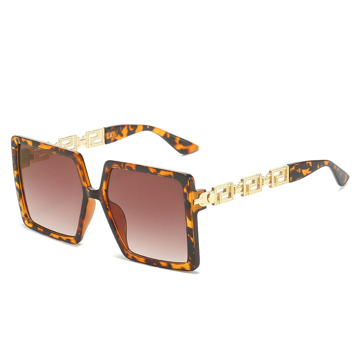 Ladies square sunglasses with luxurious accents Kalsten