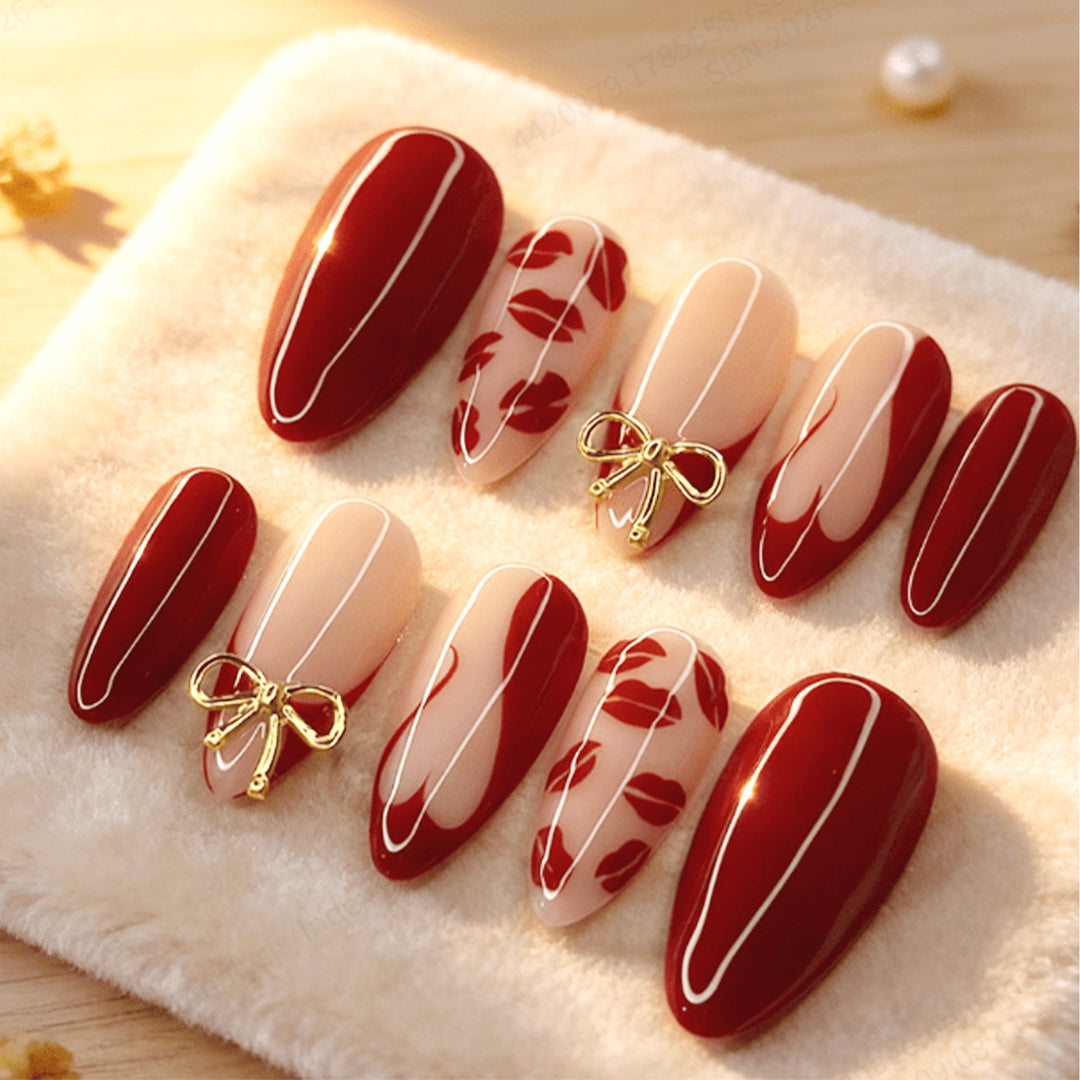 Deluxe Designer Press-On Nail Art Set