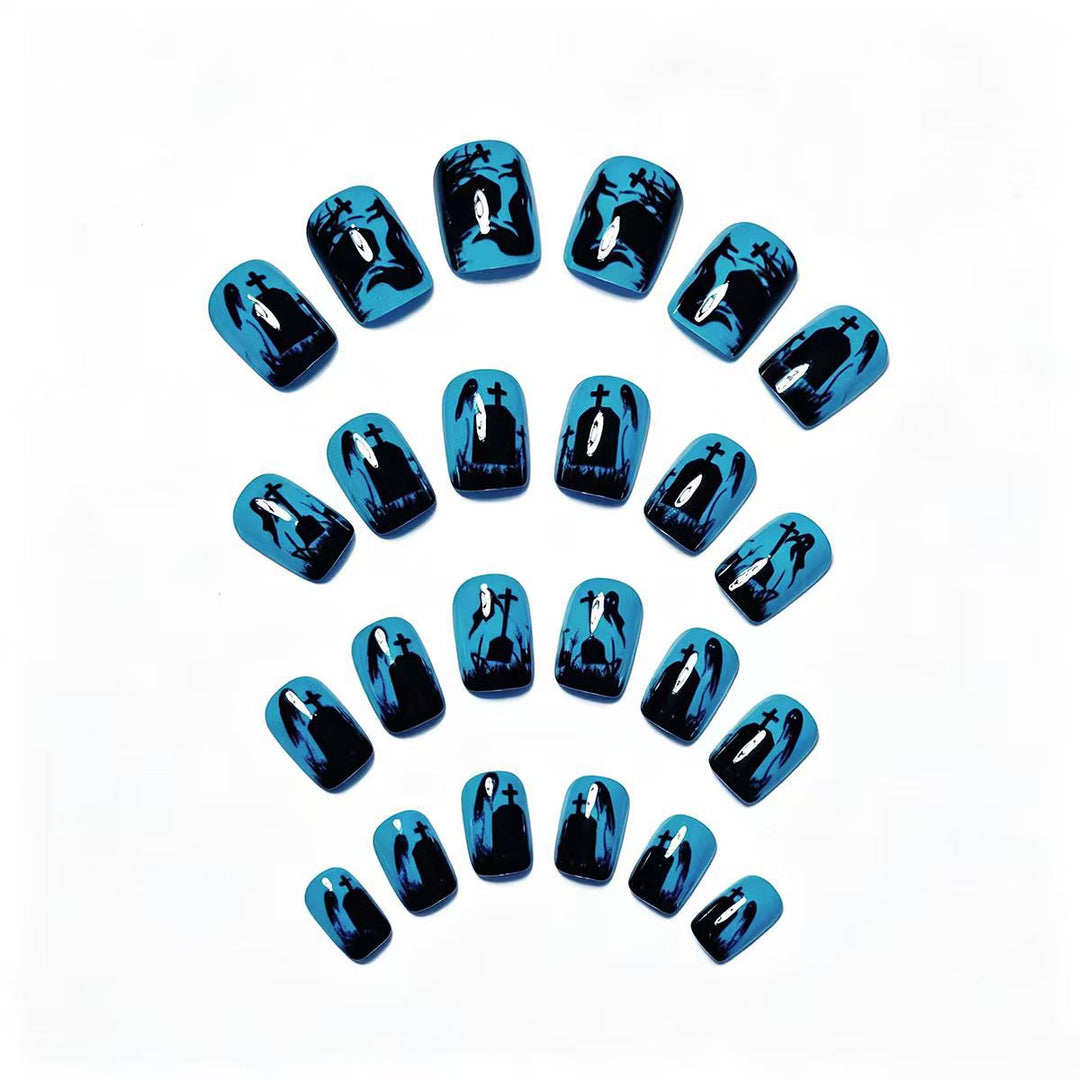 Spooky Themed Nail Art Kalsten
