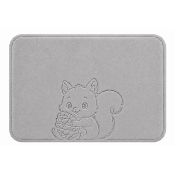 Playful Bird-Themed Bath Mat